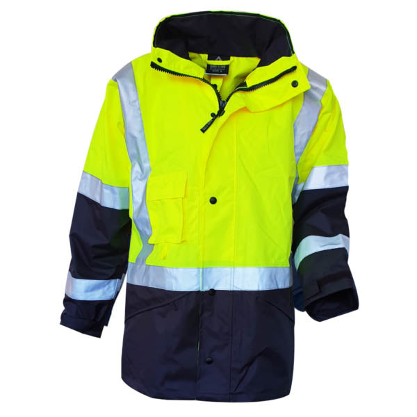 Jacket Rain Hi Viz