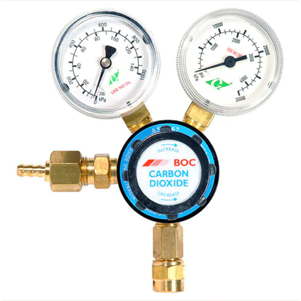 Regulator CO2 Beverage Dual Gauge