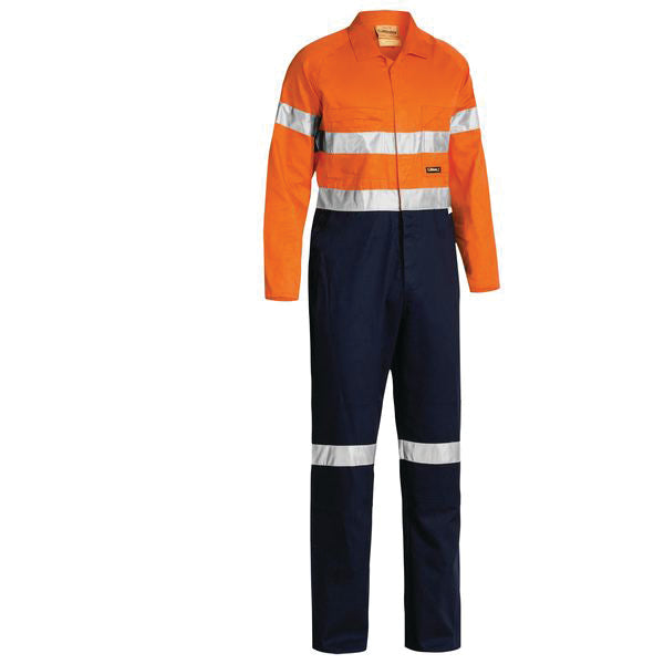 Coverall Bisley 2 Tone - Orange Hi Vis