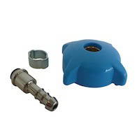 Kit Handwheel, Hose Nipple 5mm Nitrous Oxide