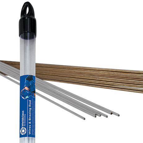 Brazing Rod Manganese Bronze Bare 3.2mm Pkt10