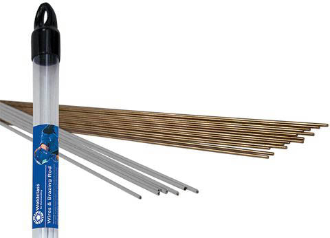Rod Silver Brazing 45% Flux Coated 1.6mm Pk2