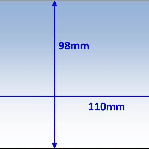Lens Clear 110X98mm Weldguard