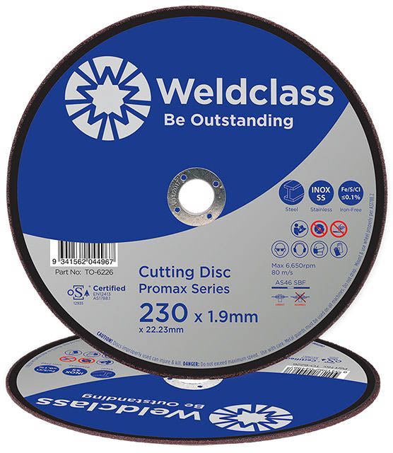 Disc Cutting Inox 230 X 1.9mm Flat