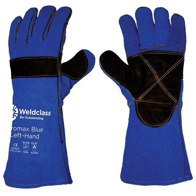 Gloves Weld Promax Blue L/Hand