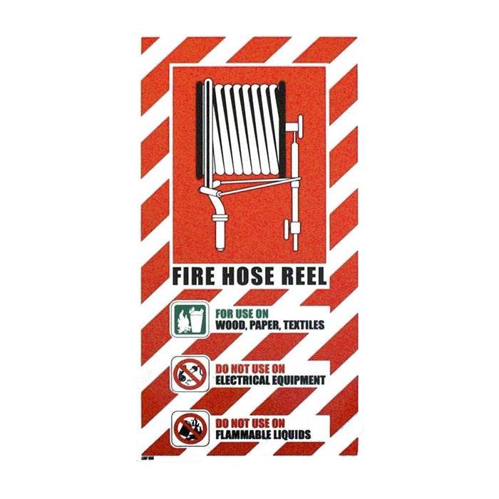 Sign Fire Hose Reel