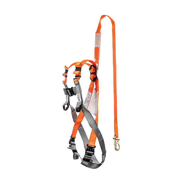 Harness Btech Entryfit C/W Front/Rear Attach. 2M Lanyard Oceania Gas