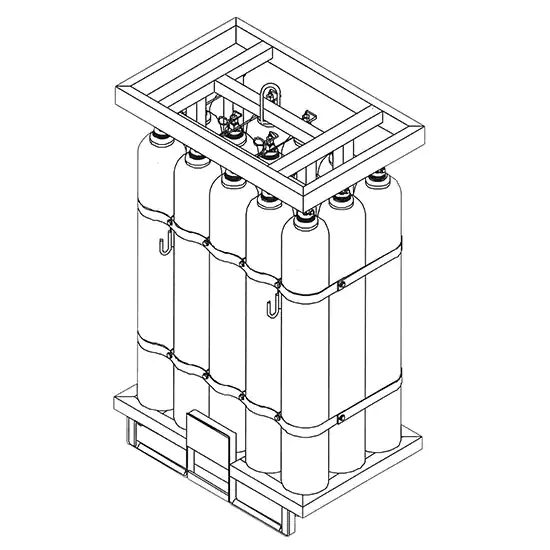 Oxygen Medical Manpak size G16