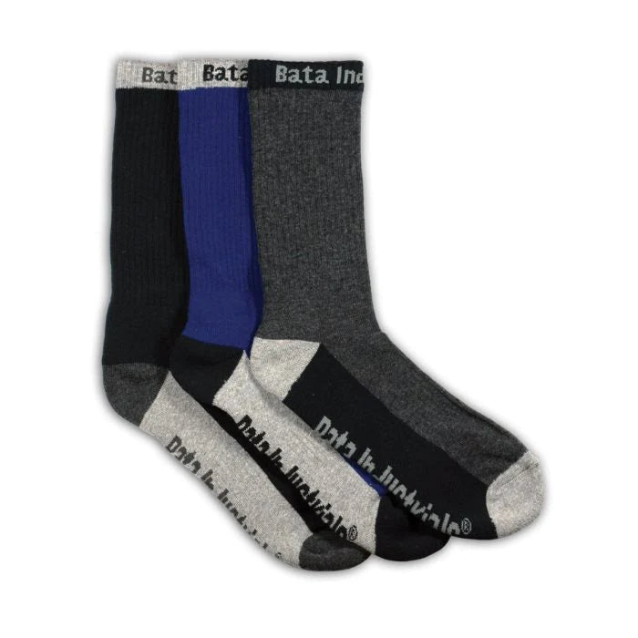 Socks workwear dark 3 pair size 5-9